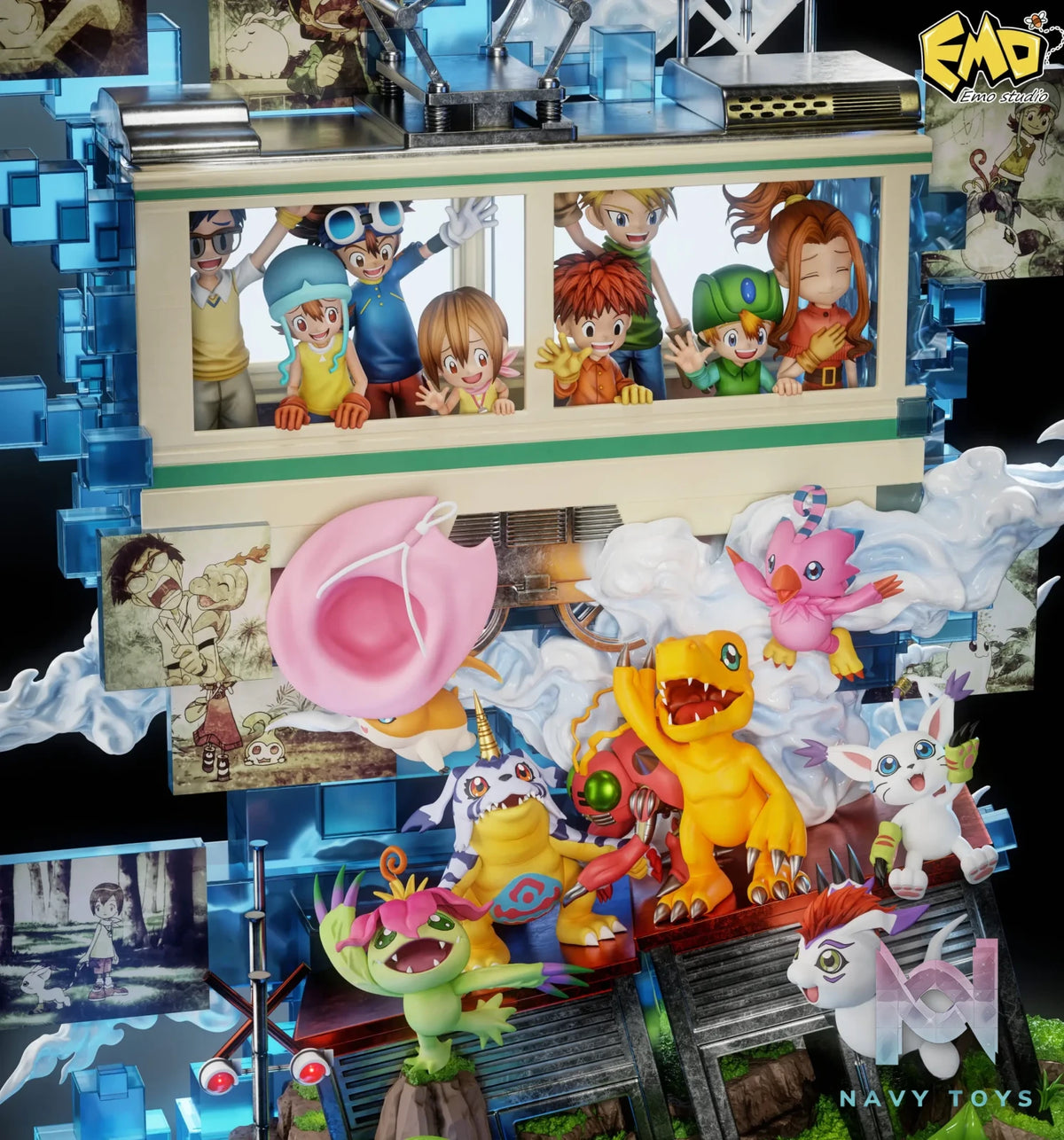 Emo Studio – Graduation Model #7 Digimon Adventure Digimon