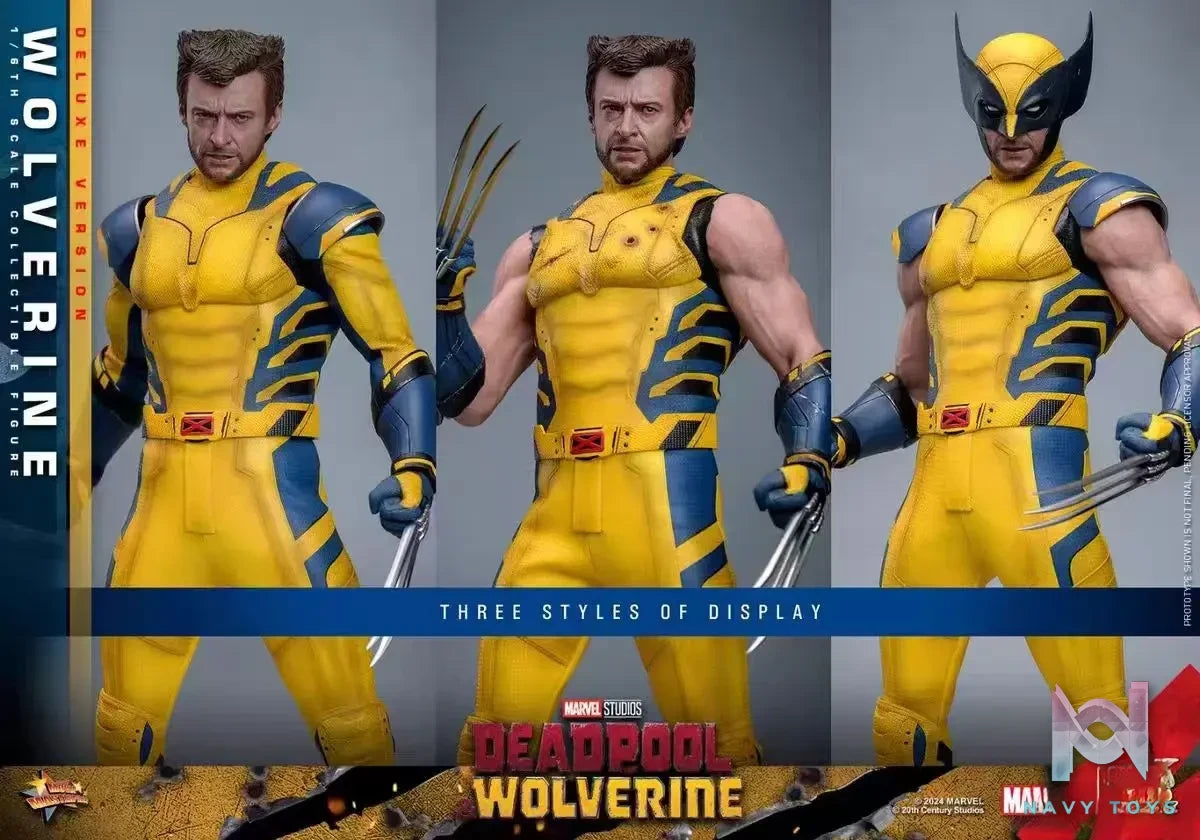 HOTTOYS Studio – Marvel Deadpool & Wolverine 1/6 Wolverine MMS753 Regular version & MMS754 Deluxe version (Licensed)