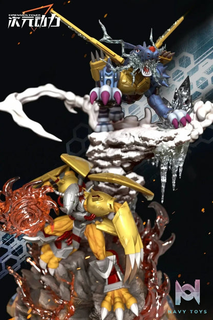 Dimension Power – Digimon WarGreymon And MetalGarurumon