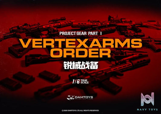 DAMTOYS – 1/6 Sharp Armaments Preparation Weapons Accessory Pack Series 1 VERTEXARMS ORDER SERIES NO.VSF01 (Licensed)