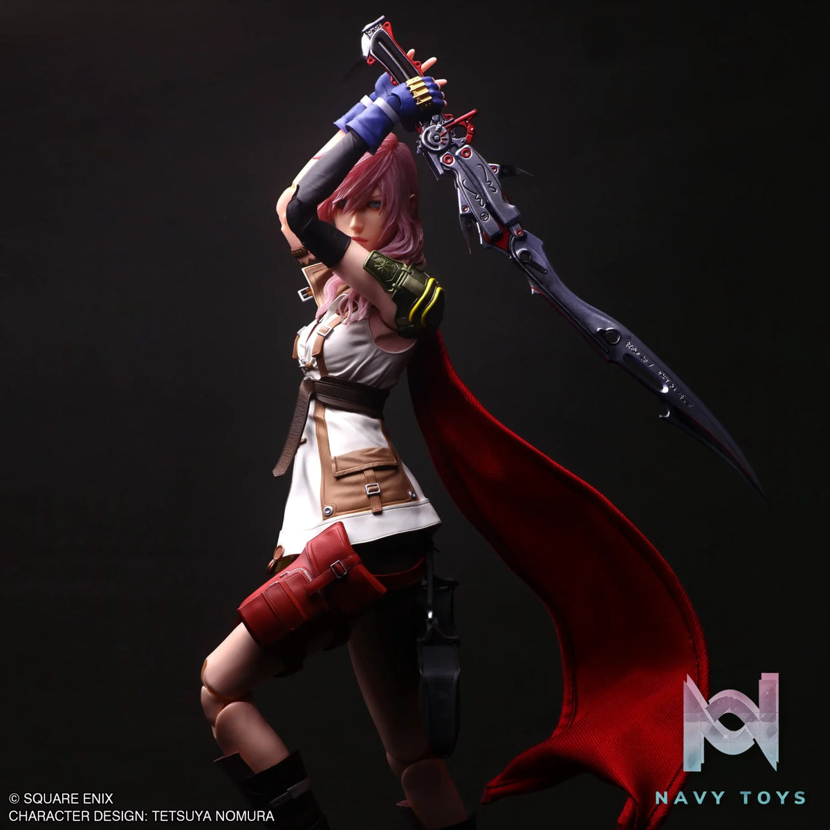 SQUARE ENIX – Final Fantasy XIII PLAY ARTS SHIN Lightning (Licensed)