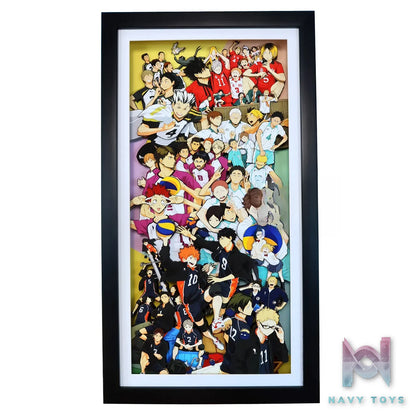 KALA HOME Studio – Haikyu!! Multiple Characters #10 3D Decorative Painting Haikyu!!