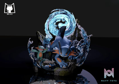 Miko Studio – Pokémon Swampert Evolution Group