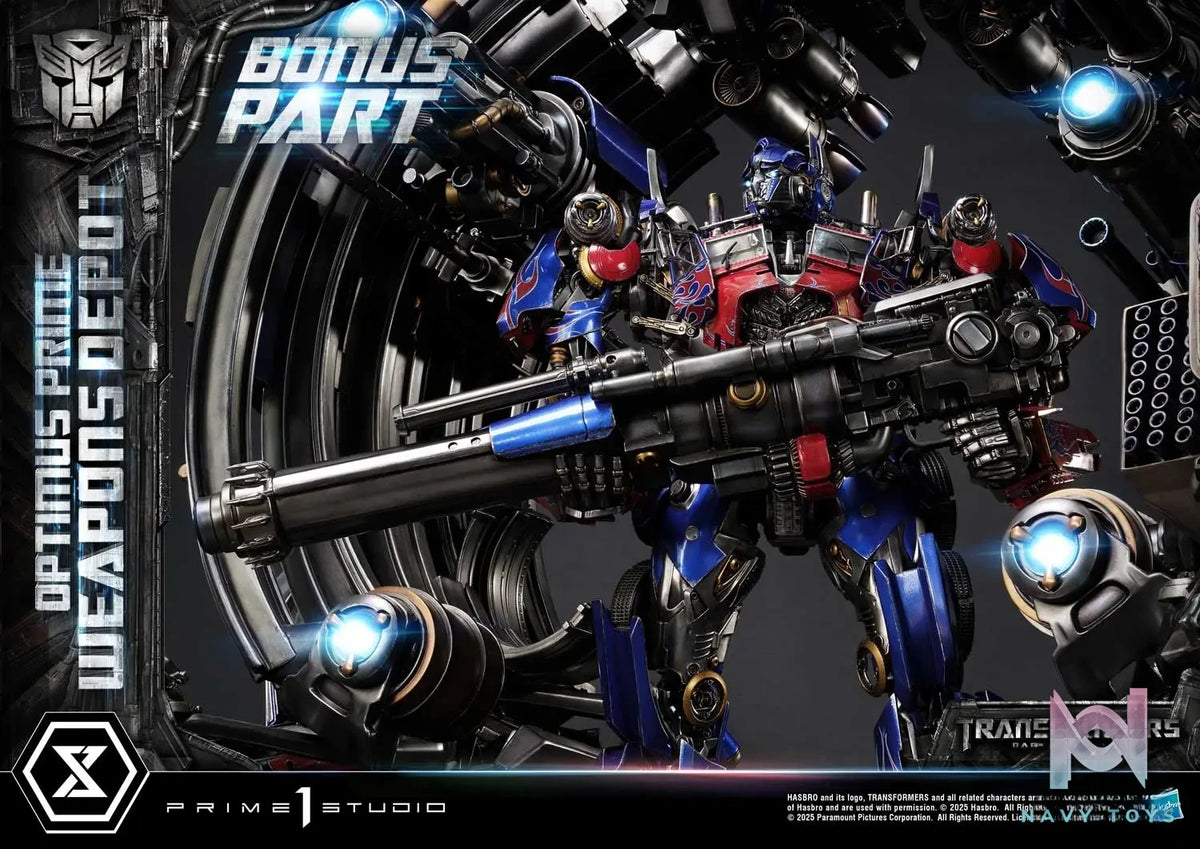 Prime 1 Studio – Museum Masterline Transformers: Dark of the Moon (Film) Optimus Prime Weapons Depot MMTFM-38 MMTFM-38S (Licensed)