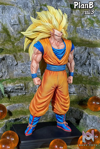PlanB Studio – Dragon Ball Super Saiyan 2 Son Goku, Super Saiyan 3 Son Goku