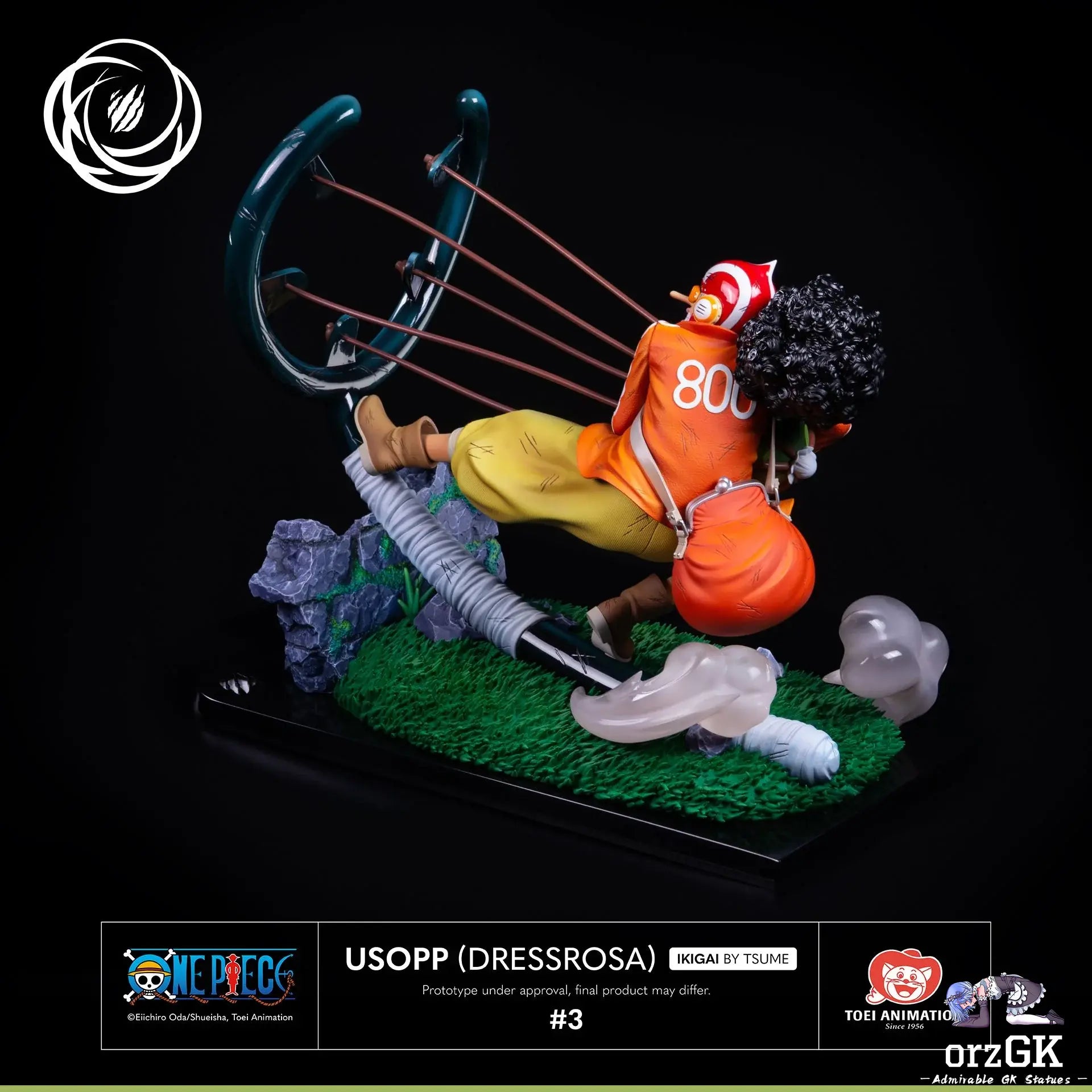 Tsume Studio - Usopp (Dressrosa) Ikigai 1/6 Scale Statue IKIGAI (Licensed) resin statue Navy Toys anime figure