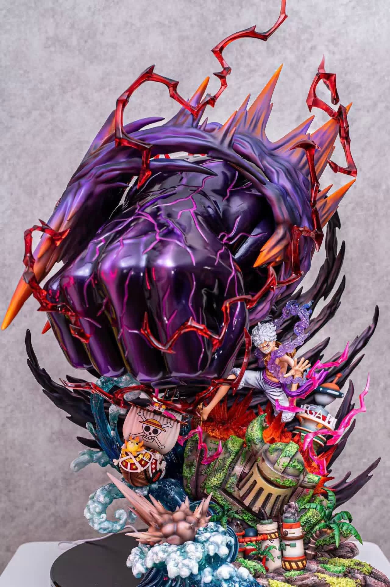 Luffy Nika resin statue Seven studio anime figure