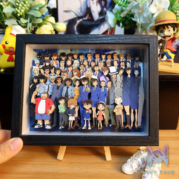 KALA HOME Studio – Detective Conan Multiple Characters #10 3D Decorative Painting Detective Conan