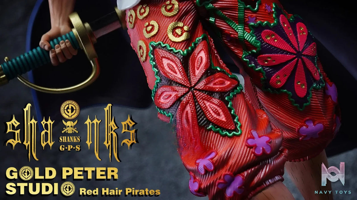 Gold Peter Studio – Shanks Red Hair Pirates One Piece