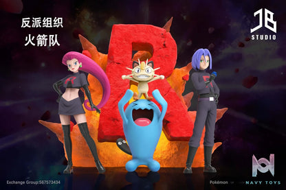 JB Studio – Pokémon Character Series Villain Team Rocket Duo & DLC