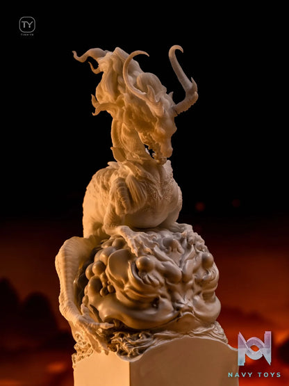 Tian Ye Studio – Original Dragon Seal·loong White Mold (Licensed)