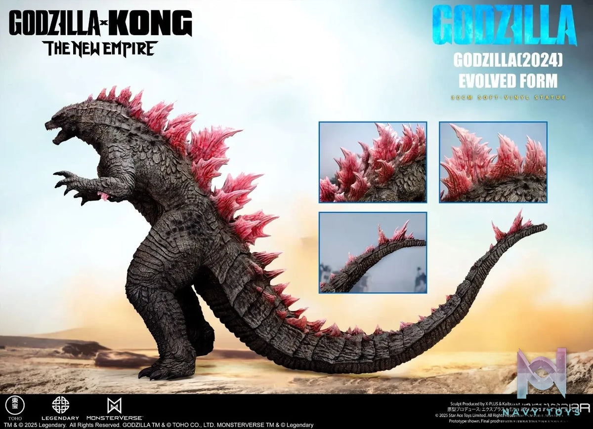 STAR ACE Toys – 33cm Godzilla 2024 Evolution SA6066 SA6067 (Licensed)