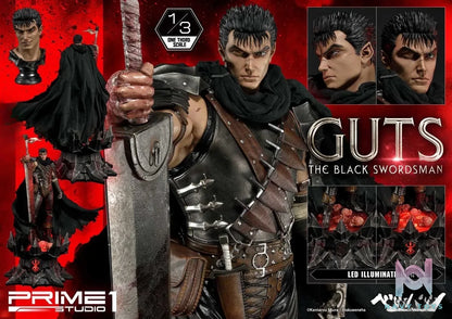 Prime 1 Studio – Museum Masterline Berserk Guts The Black Swordsman MMBR-01 MMBR-01DX (Licensed)