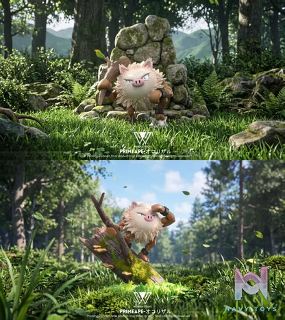Wonder Studio – Primeape Evolution Group Pokémon