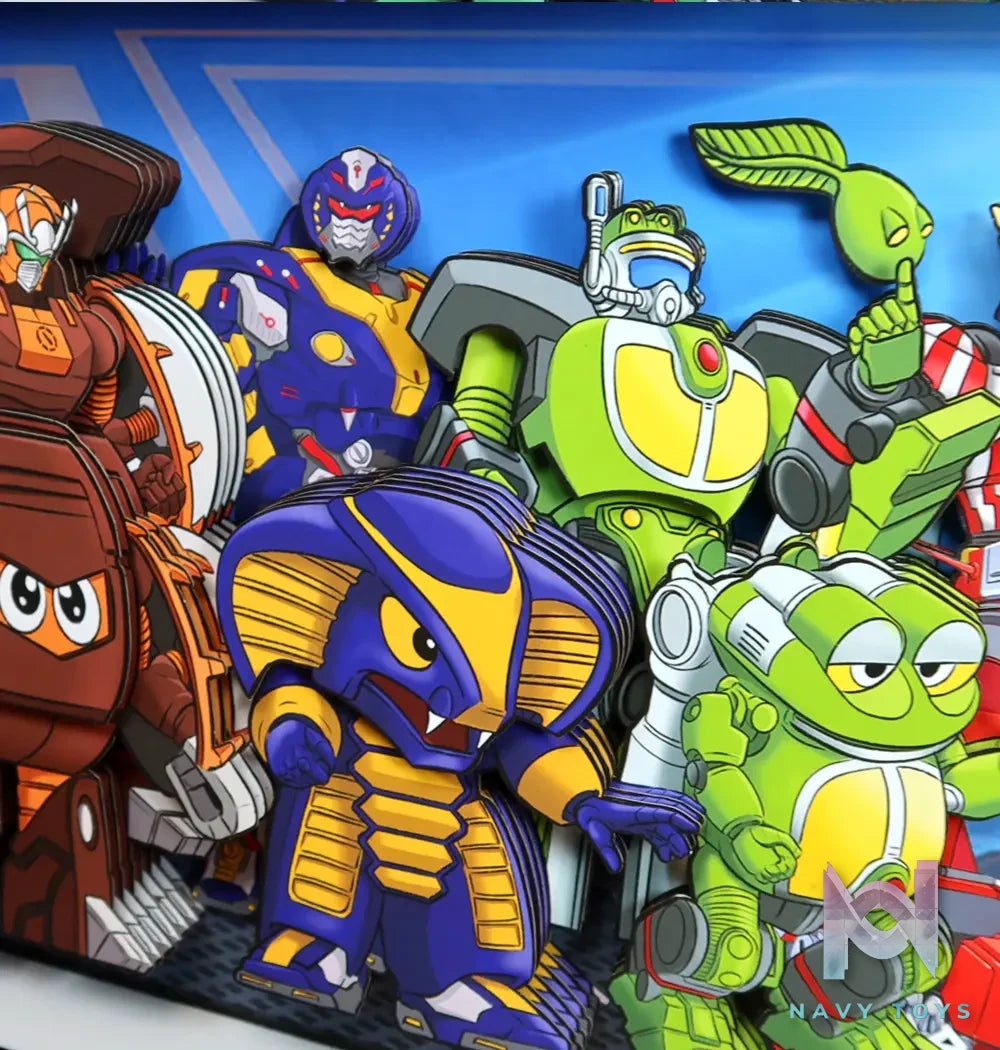 KALA HOME Studio – B-Robo Kabutack Multiple Characters 3D Decorative Painting B-Robo Kabutack