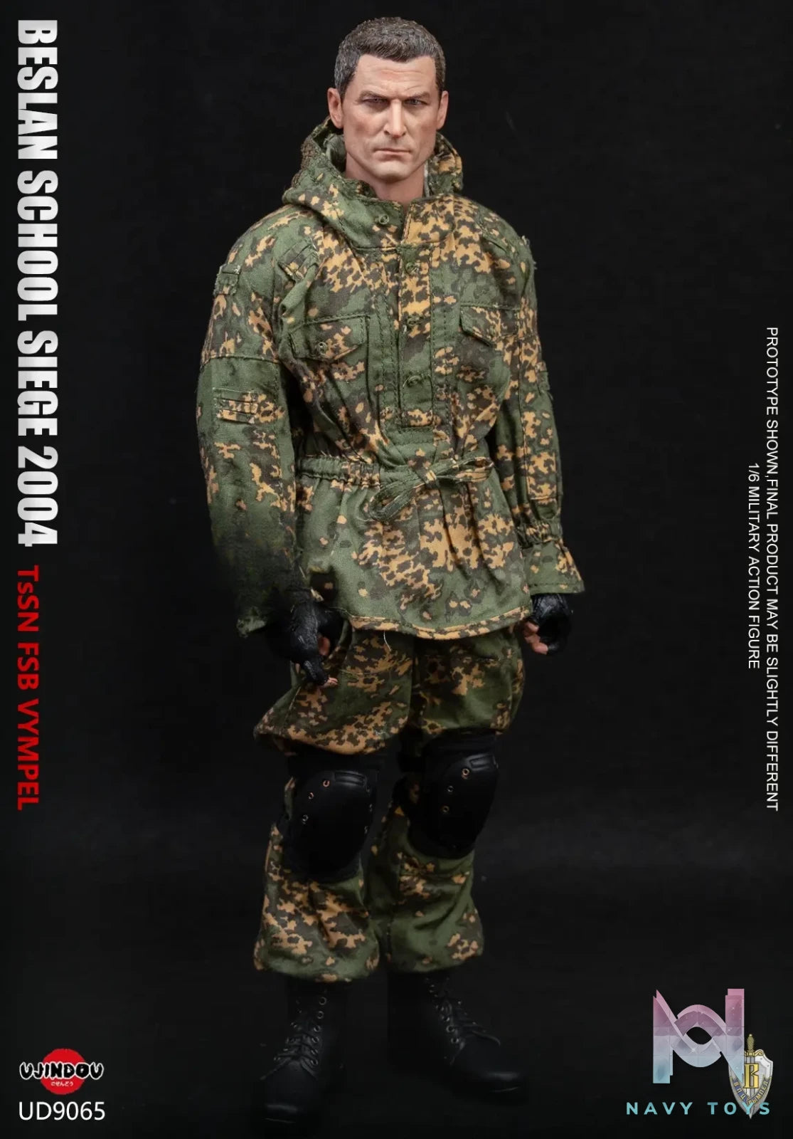 UJINDOU – 1/6 FSB VYMPEL – BESLAN SCHOOL SIEGE 2004 Action Figure UD9065 (Licensed)