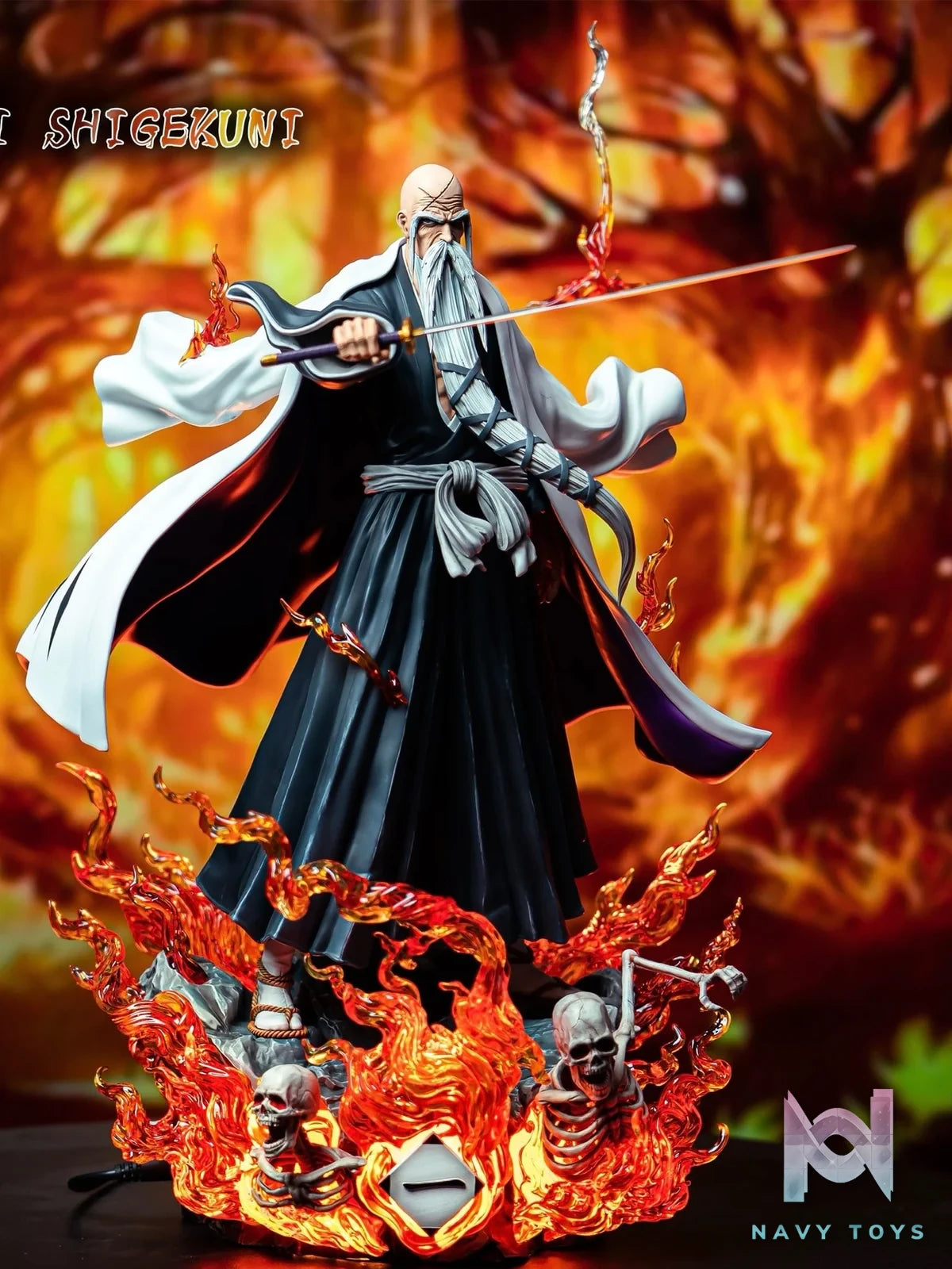 Yamamoto Genryusai Shigekuni - Bleach - I.W x Niren Studio resin statue IW Studio x Nien Studio anime figure