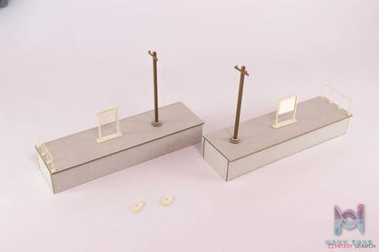 PLUM – 1/80 Paper Kit Street Corner Accessory Series Island-Style Local Home X Extension Set (Licensed)