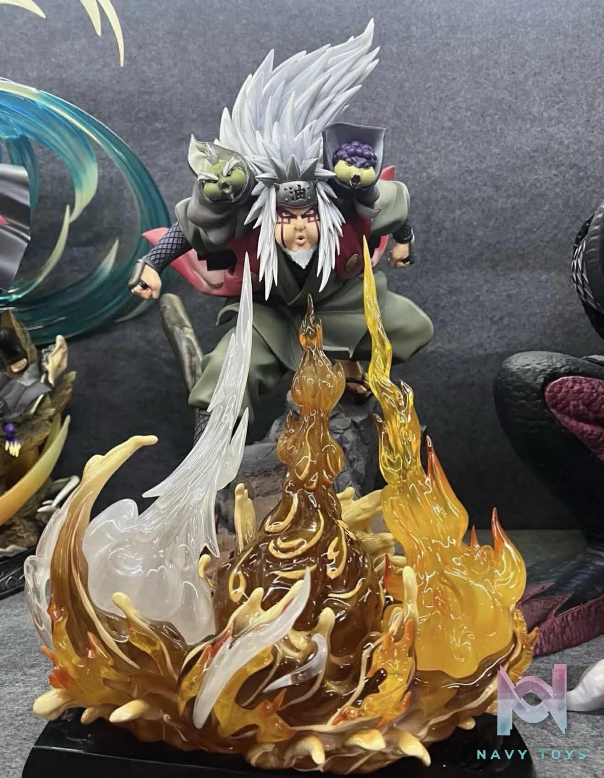 Jiraiya - Naruto Shippuden - YYGK Studio ( Sale 50%) resin statue Navy Toys anime figure
