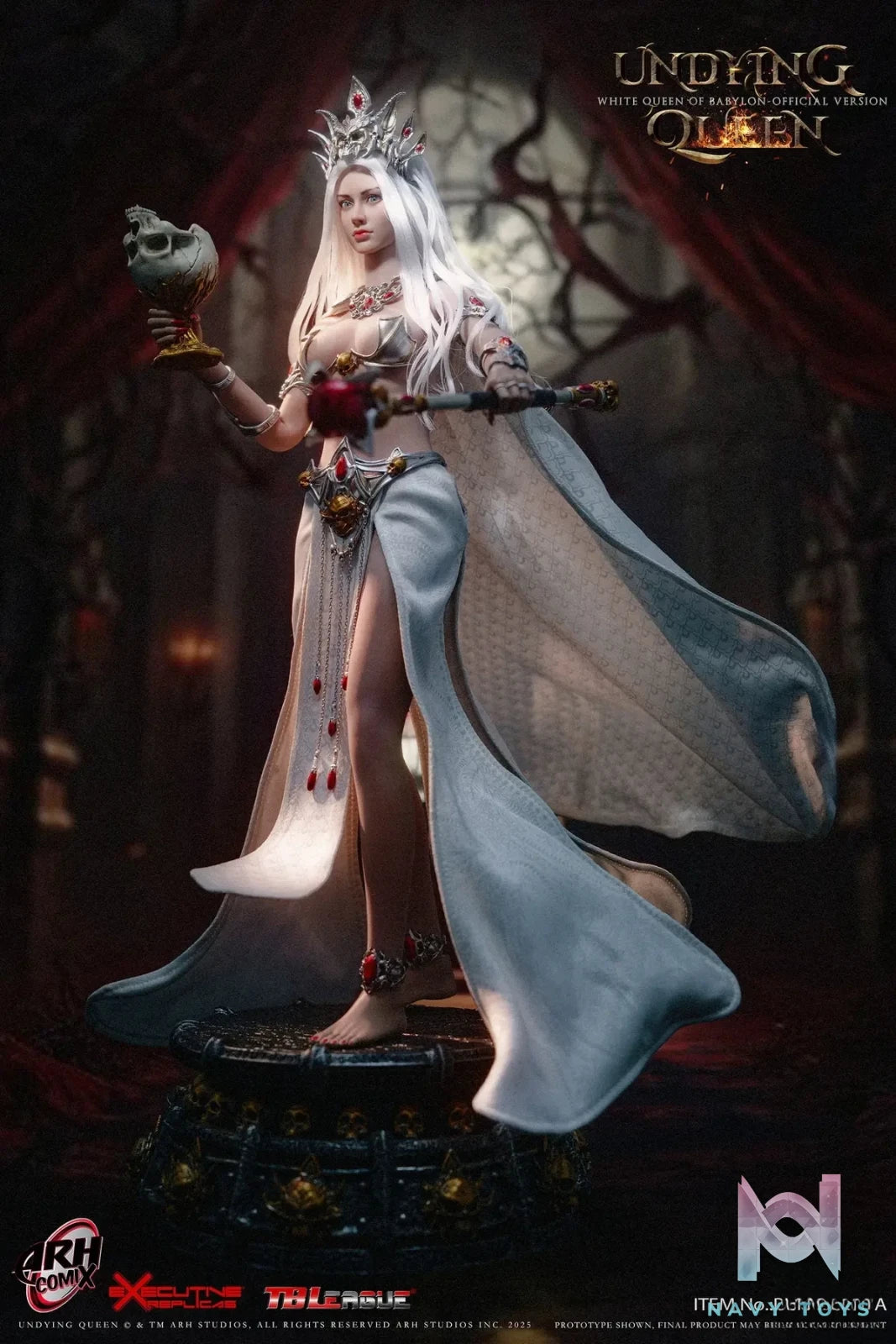 TBLeague – WHITE QUEEN OF BABYLON official version/variation version 1/6 Scale Action Figure PL2025-229A & PL2025-229B (Licensed)
