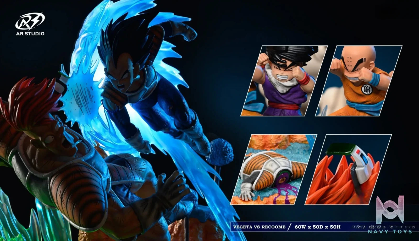 AR Studio – Dragon Ball Namek Chapter Vegeta vs Recoom