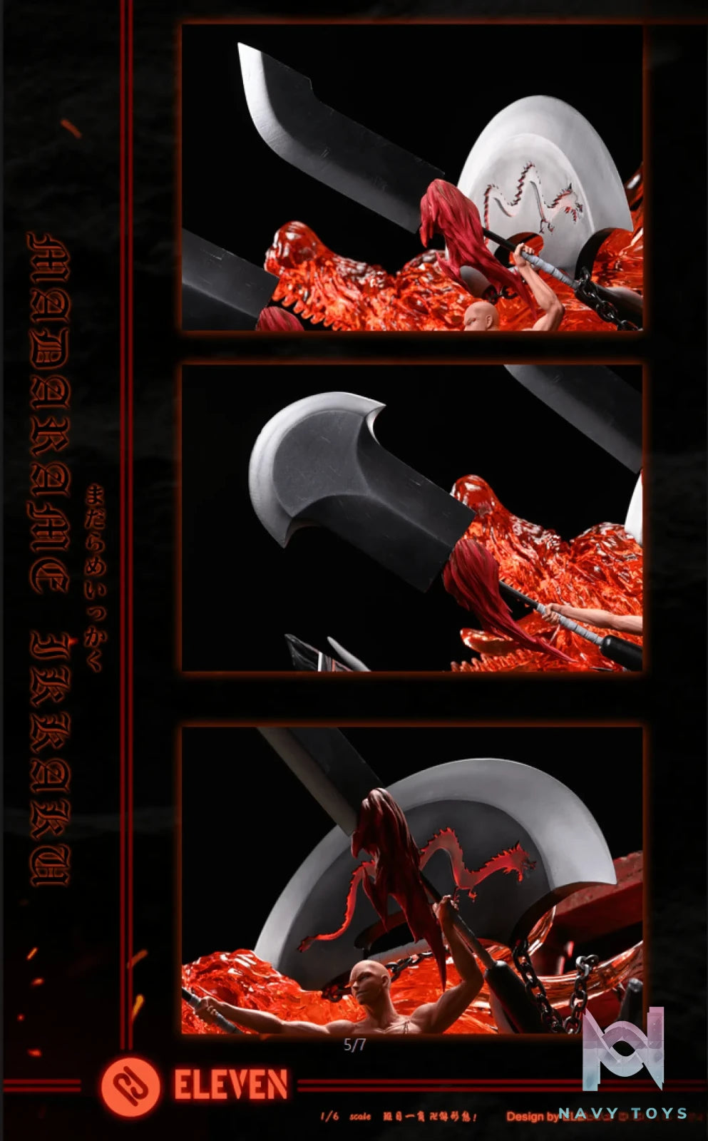 Eleven Studio – BLEACH Ban Kai Series #1 – Ikkaku Madarame