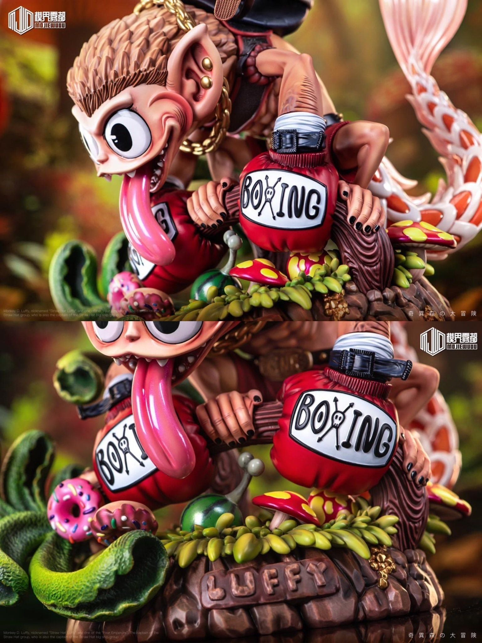Luffy & Monkey - One Piece - MJ Studio