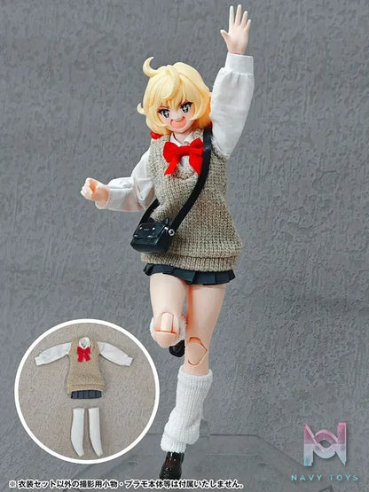Alphamax – School Life Series Active Coordinate Ver. X Classical Coordinate Ver. X Loose Coordinate Ver. (DOLL ACCESSORY) (Licensed)