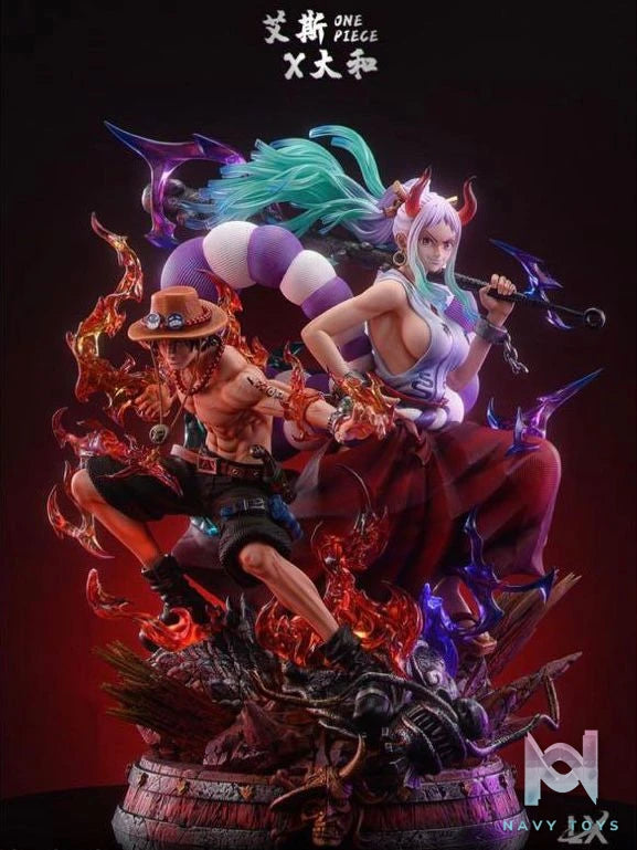 chatChat ngay VUI LÒNG LIÊN HỆ Ace & Yamato - One Piece - LX Studio resin statue Lx Studio anime figure