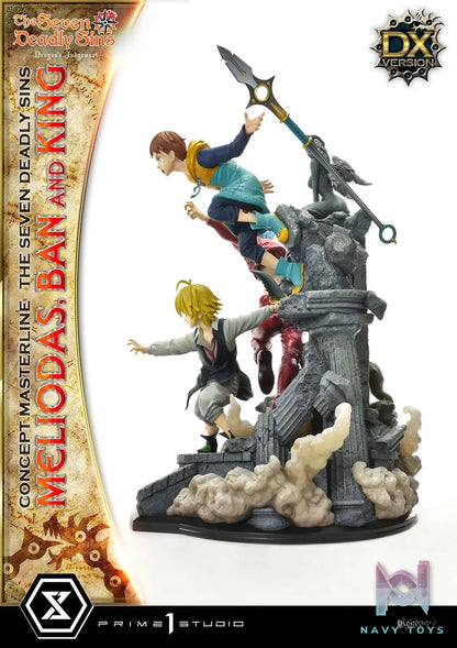 Prime 1 Studio – Concept Masterline The Seven Deadly Sins Meliodas, Ban and King CMNTZ-01 CMNTZ-01DXS (Licensed)