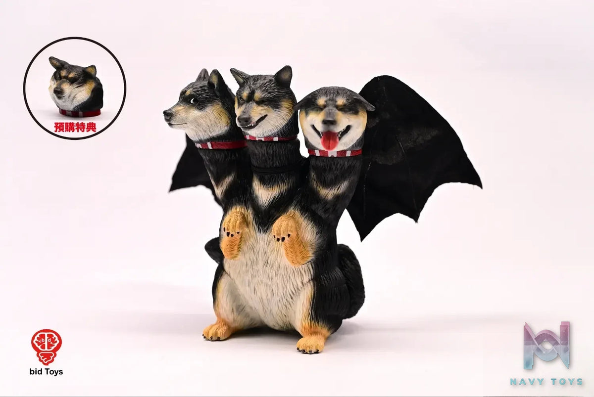Bid Toys – Original Shiba Inu Ghidorah bid2501 orange & bid2502 black (Licensed)