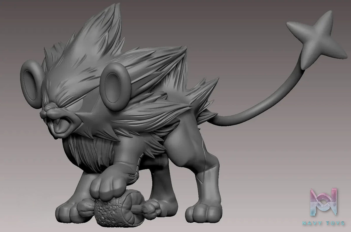 Wonder Studio – Luxray Evolution Group Pokémon
