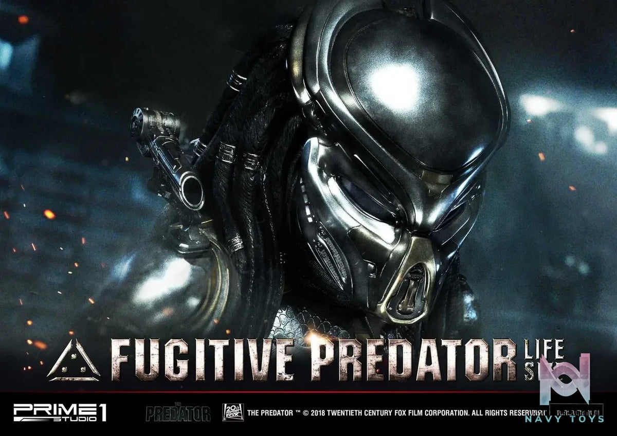 Prime 1 Studio – Life Size Bust The Predator (Film) Fugitive Predator LSTPR-01 LSTPR-01DX (Licensed)
