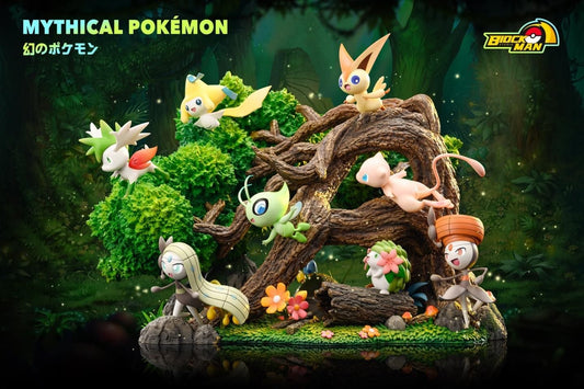 Mythical Pokemon - Block Man Studio resin statue block man studio anime figure