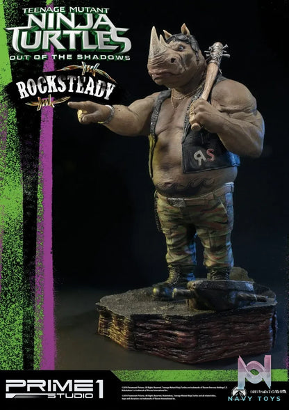 Prime 1 Studio – Premium Masterline Teenage Mutant Ninja Turtles: Out of the Shadows (Film) Rocksteady PMTMNT-02 (Licensed)