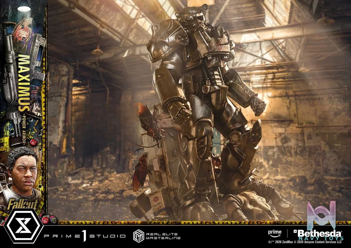 Prime 1 Studio – Real Elite Masterline Fallout Maximus Power Armor REMFO-03 REMFO-03DX REMFO-03DXS (Licensed)
