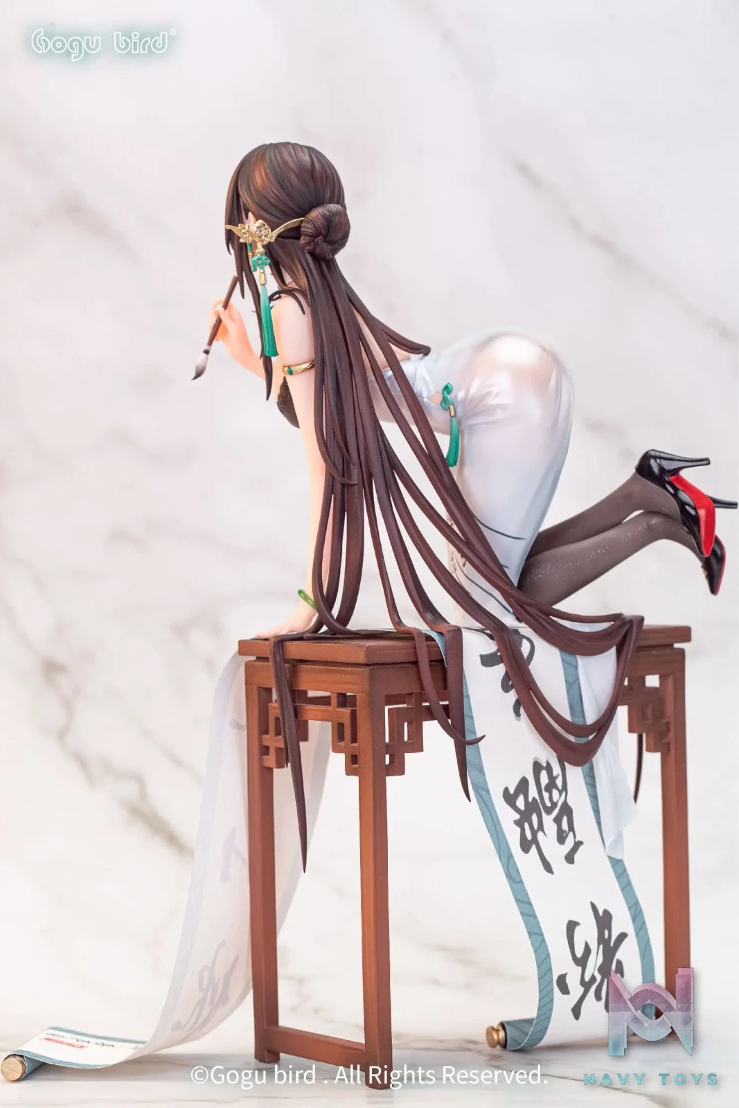 Gogu Bird – Calligraphy Maiden – Mo Wanqing 1/6 Figure (Licensed)