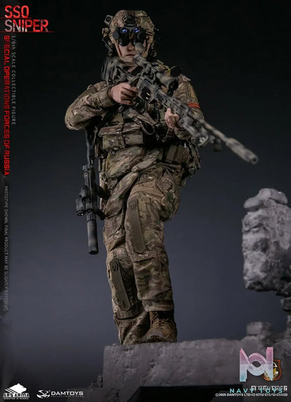 DAMTOYS – 1/6 Scale Russian Federation SSO Special Forces Sniper Item No. 78108 (Licensed)