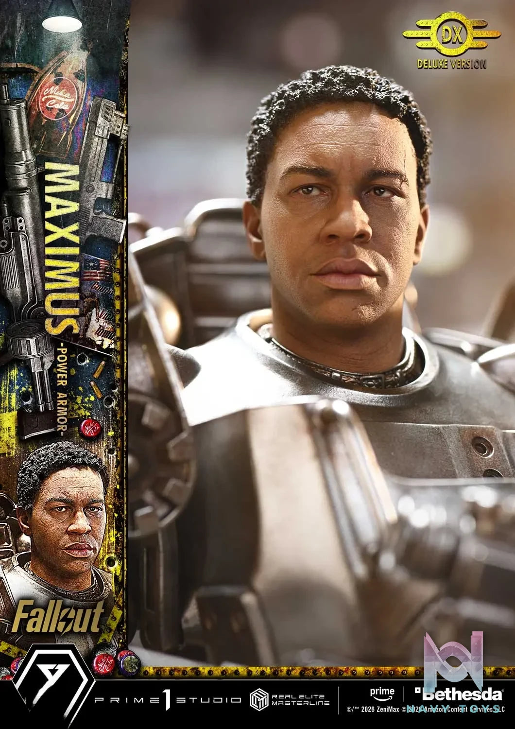 Prime 1 Studio – Real Elite Masterline Fallout Maximus Power Armor REMFO-03 REMFO-03DX REMFO-03DXS (Licensed)