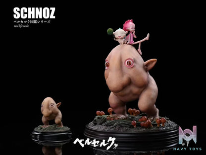 Desktop Berserk Illustration Fourth Edition Schnoz with Puck and Ivalera - BIHS Studio resin statue Navy Toys anime figure