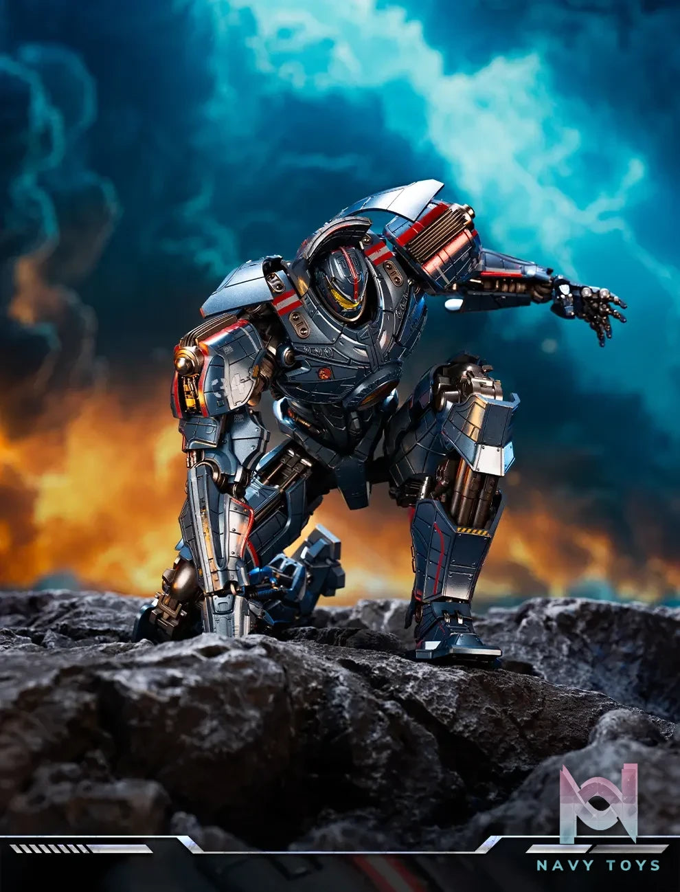 GONG Studio – Resonance Pacific Rim Danger Wanderer Diecast Action Figure (Licensed)