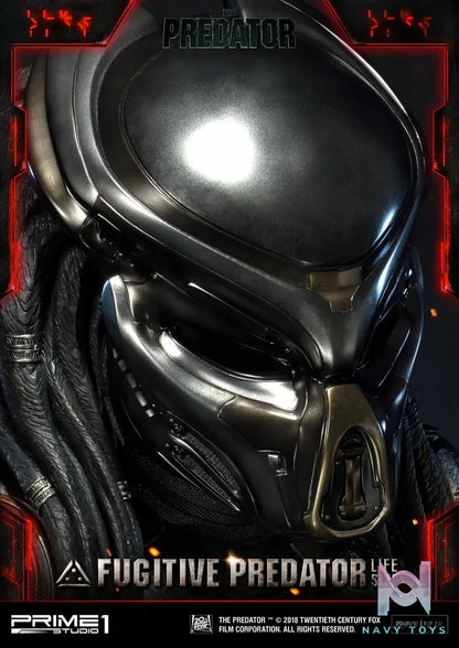 Prime 1 Studio – Life Size Bust The Predator (Film) Fugitive Predator LSTPR-01 LSTPR-01DX (Licensed)