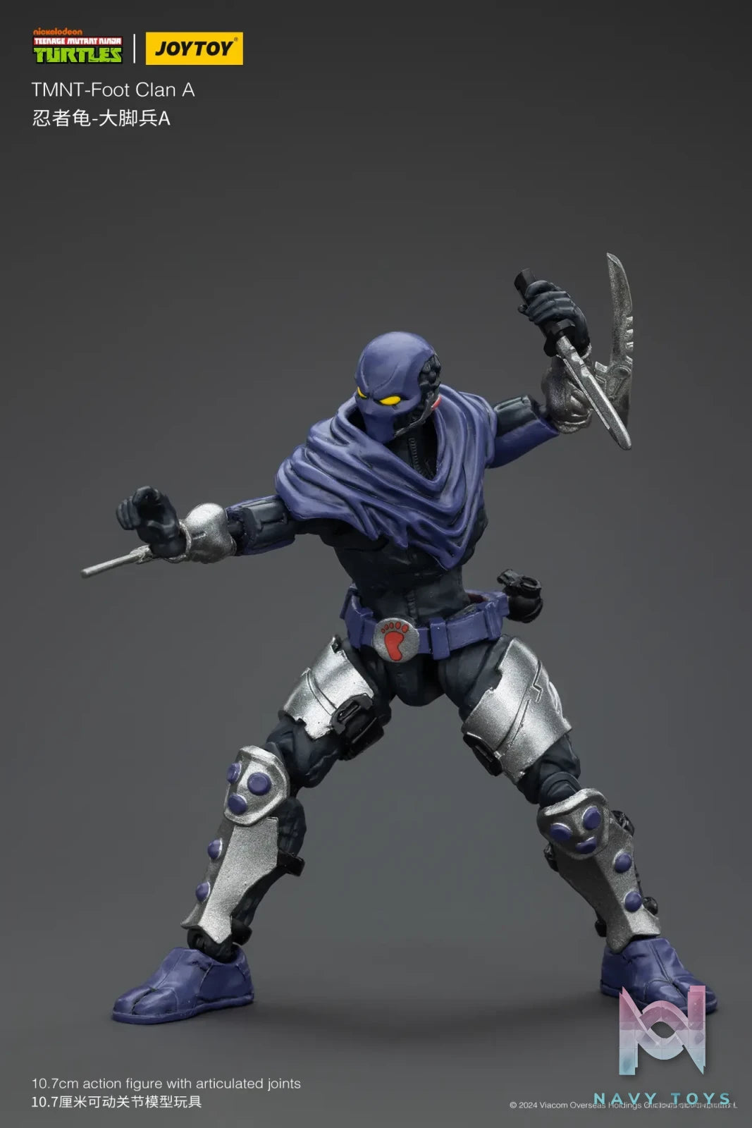 JOYTOY Studio – Teenage Mutant Ninja Turtles Shredder & Foot Clan JT00157 JT00164 JT00171 (Licensed)
