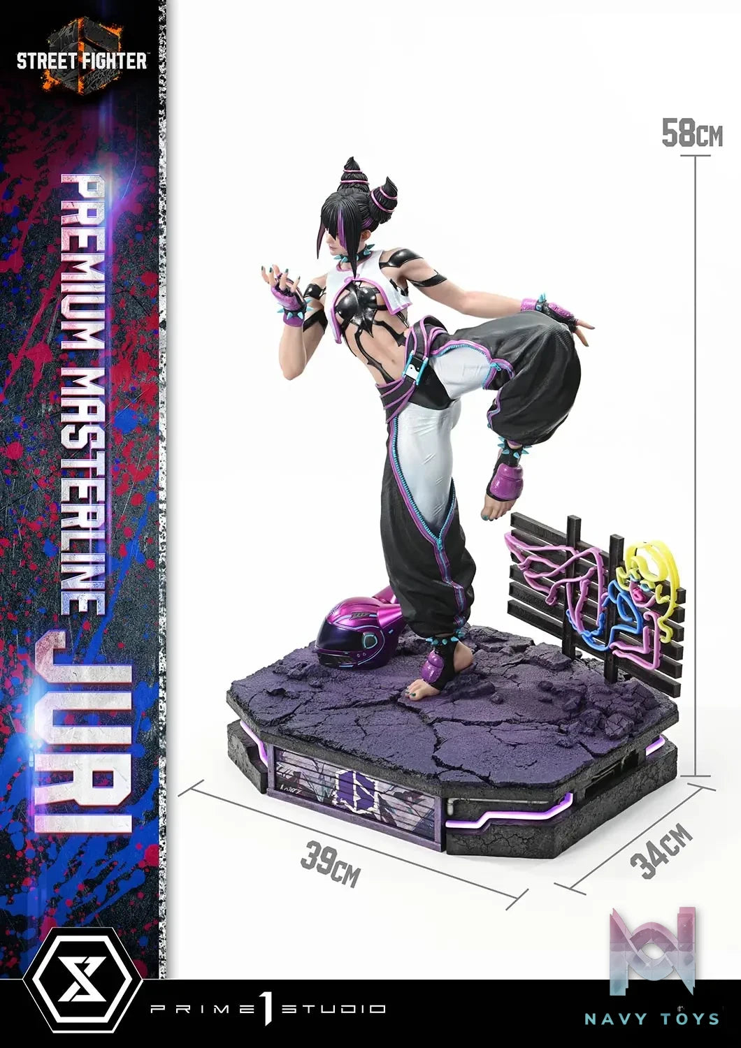 Prime 1 Studio – Premium Masterline Street Fighter 6 Juri PMSF6-03 PMSF6-03UT PMSF6-03UTS (Licensed)