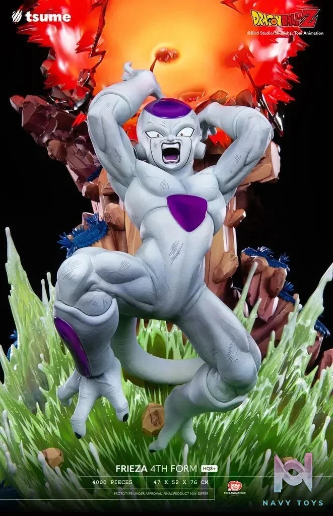 TSUME Studio - Dragon Ball Z Frieza Fourth Form HQS+ (Licensed) resin statue Navy Toys anime figure