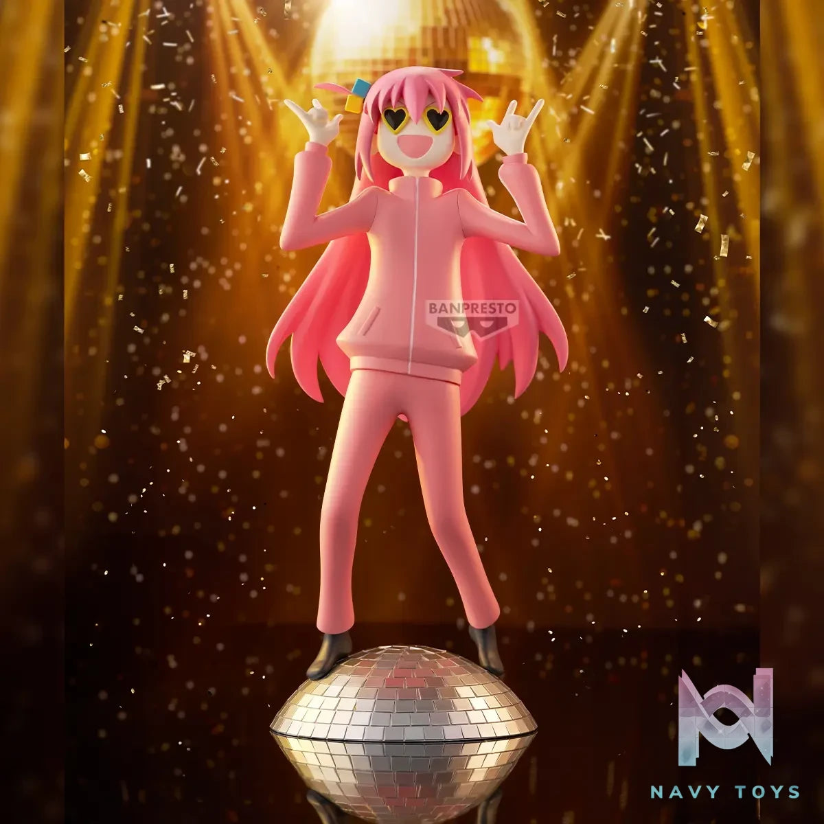BANPRESTO – Anime Bocchi the Rock! Hitori Gotoh Figure The Girl Who Made the Queen of Wave Her Own (Licensed)