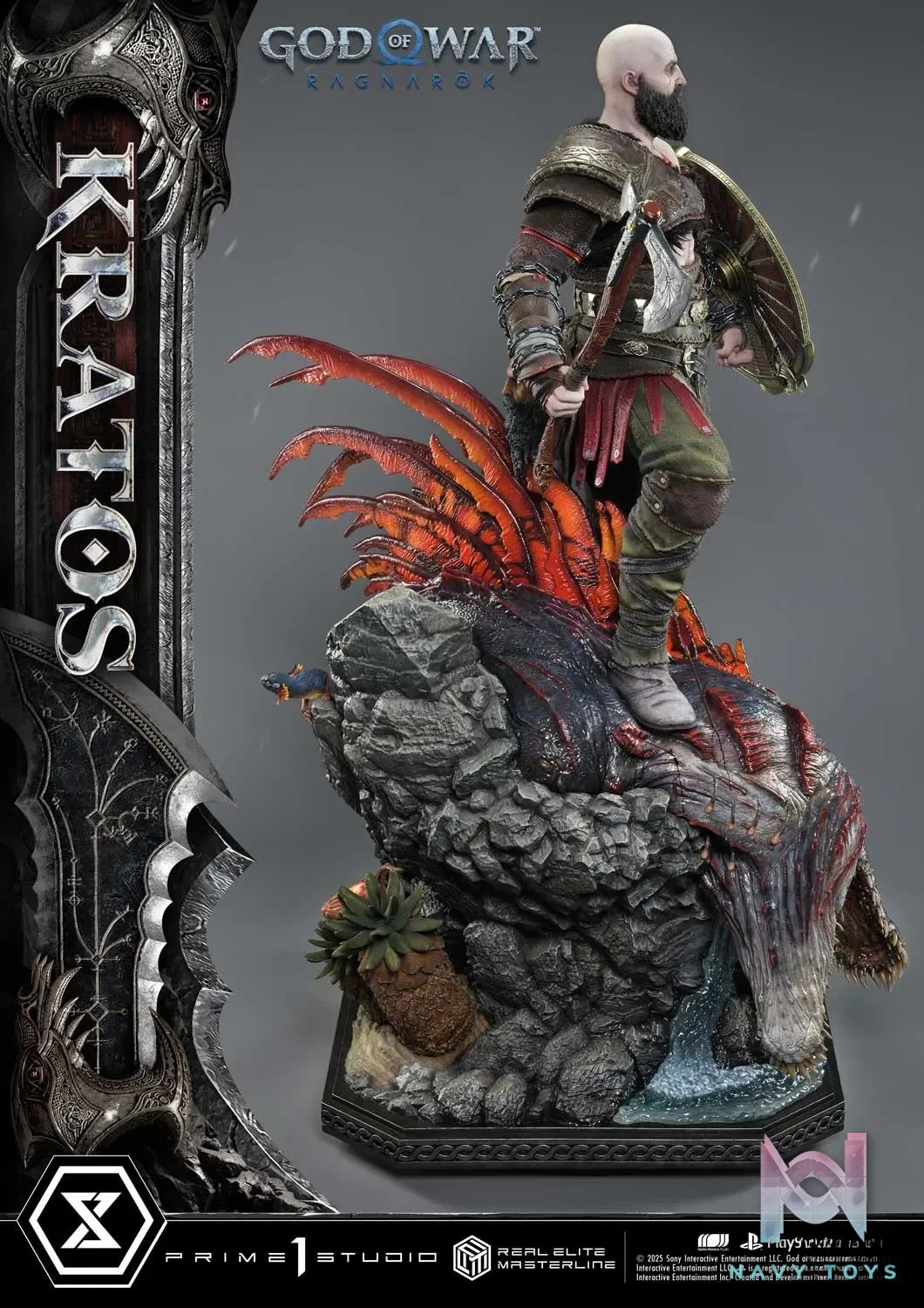 Prime 1 Studio – Real Elite Masterline God of War: Ragnarok Kratos Ultimate Version REMGOW-01 REMGOW-01UT REMGOW-01UTS (Licensed)
