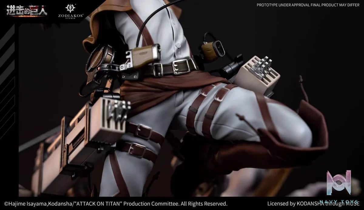 Mikasa Ackerman - Attack On Titan - Zodiakos Studio resin statue zodiakos studio anime figure