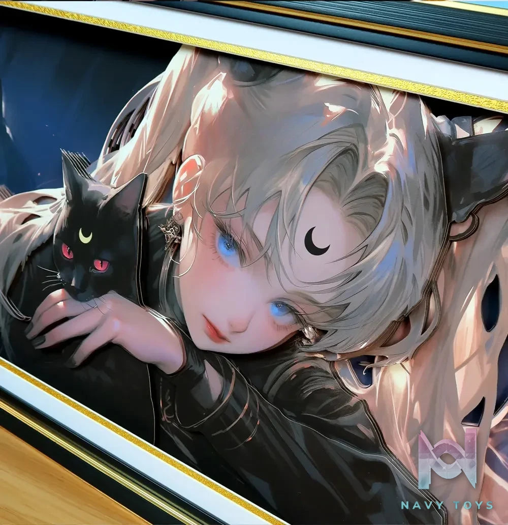KALA HOME Studio – Sailor Moon 3D Decorative Painting Sailor Moon