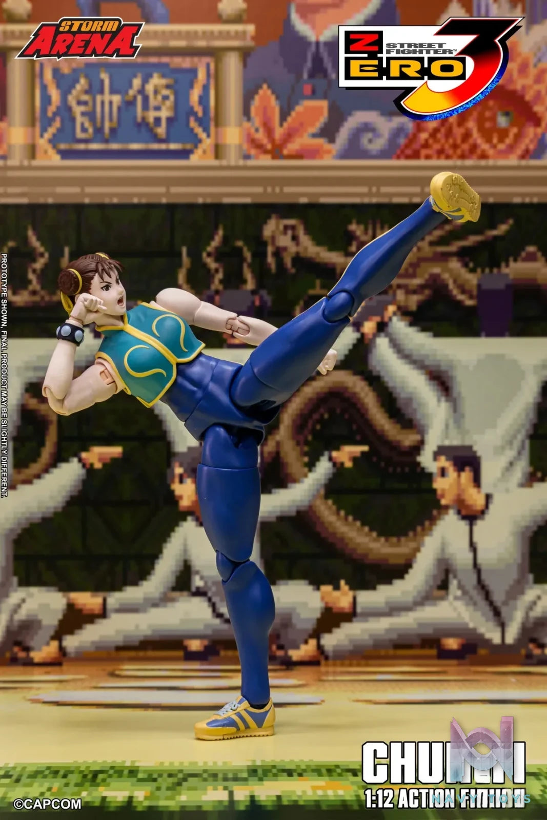 Storm Toys – STREET FIGHTER ZERO 3 CHUN LI 1/12 Action Figure SFSA06 (Licensed)